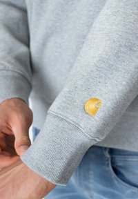 Carhartt WIP CHASE - Sportska majica - ash heather