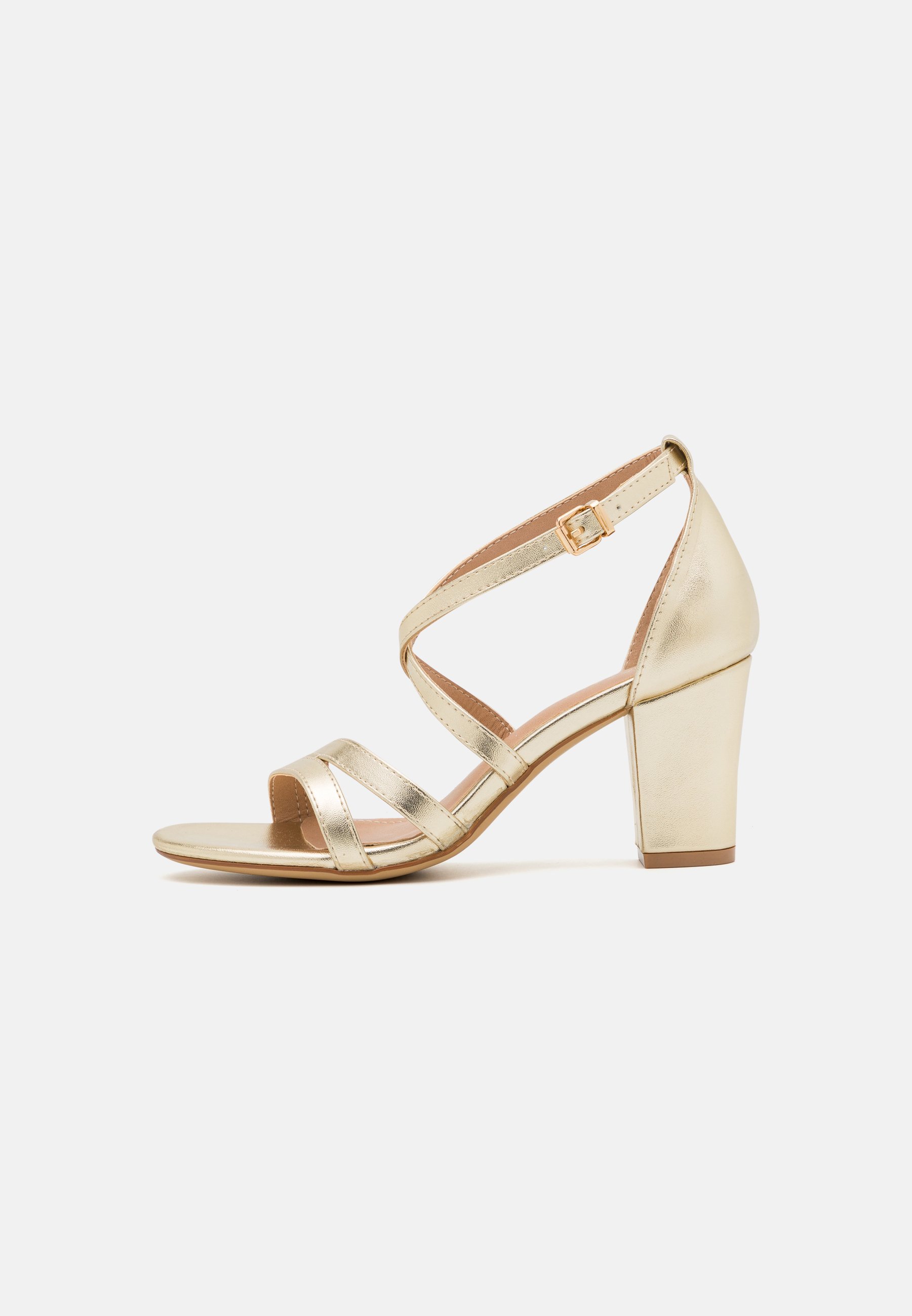Anna Field Wide Fit Sandalen - gold/goudkleurig - Zalando.nl