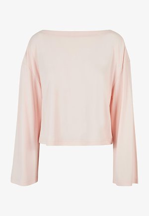 SHORT BATEAU NECKLINIE - Långärmad tröja - pink