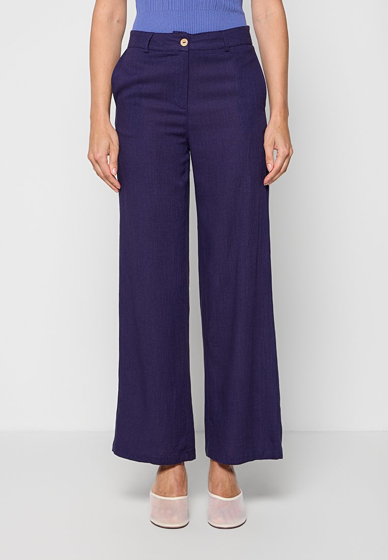 Le Jardin Du Lin Broek donkerblauw