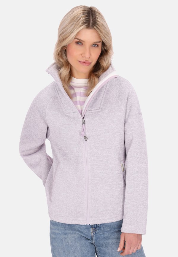Fleecejacke - light lavender melange