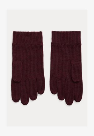 Polo Ralph Lauren SIGNATURE PONY WOOL GLOVES UNISEX - Hansker - aged wine heather