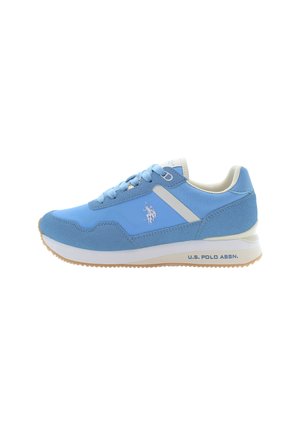 Trainers - light blue off white