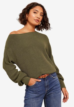 Friends Like These Svetr - khaki green