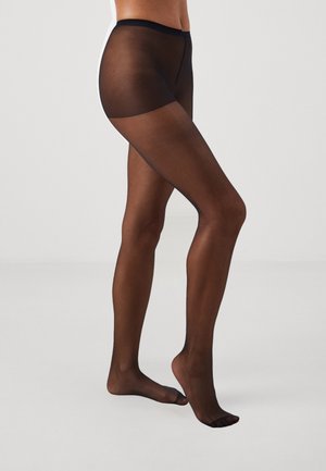 SHEER THIGHS SUBLIM 2 PACK - Zeķbikses - black