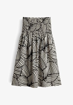 OPUS, A-LINE ALLOVER PRINT - A-Linien-Rock - black