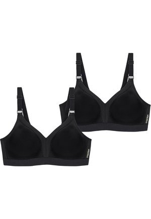 2-PACK TRIACTION WELLNESS - Triangel BH - black