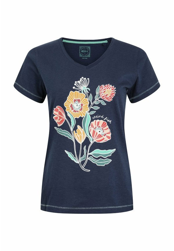 BOTANIC V-NECK FRONT - Print T-shirt2