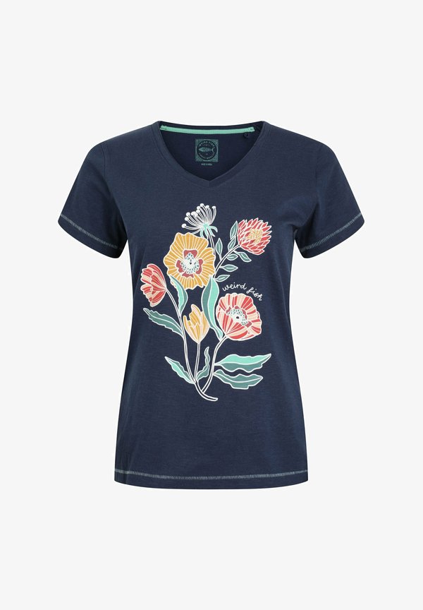 BOTANIC V-NECK FRONT - Print T-shirt2