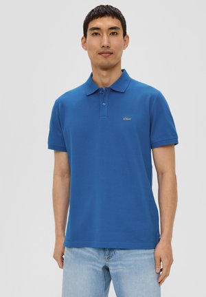 s.Oliver MIT LOGO-STICKEREI - Poloshirt - royalblau