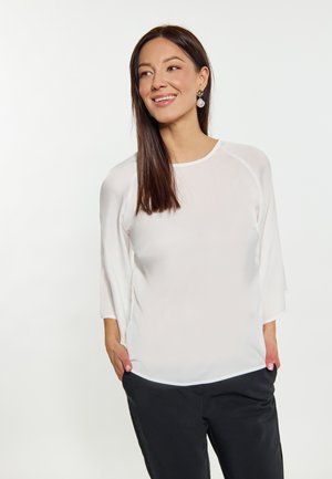 Blouse - wollweiss