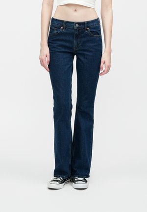 Abercrombie & Fitch Calças de ganga bootcut - dark blue denim