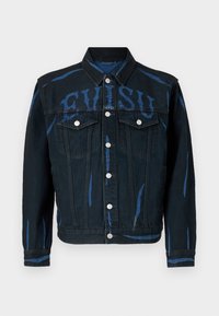 OVERDYE JACKET DAICOCK PRINT - Giacca di jeans - black