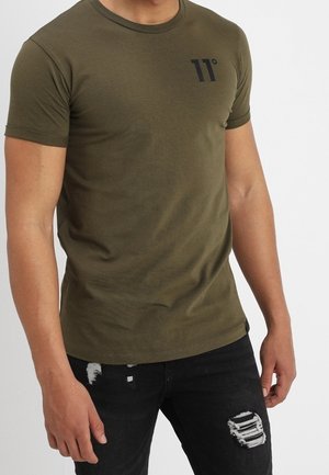 T-Shirt print - khaki