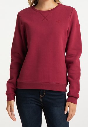 Sweatshirt - dark red