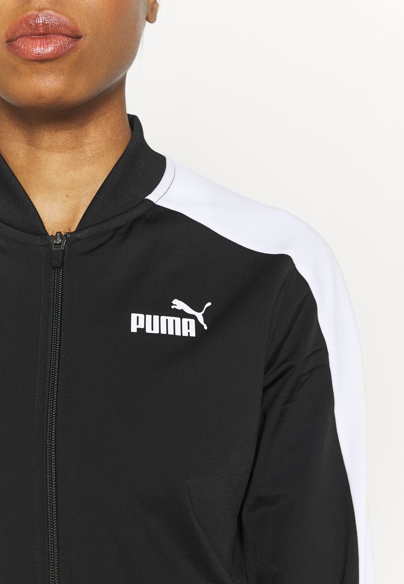 Damen Sportbekleidung | Puma BASEBALL TRICOT SUIT Trainingsanzug puma black/schwarz - QQ74965 Damen Sportbekleidung | Puma BASEBALL TRICOT SUIT Trainingsanzug puma black/schwarz - QQ74965
