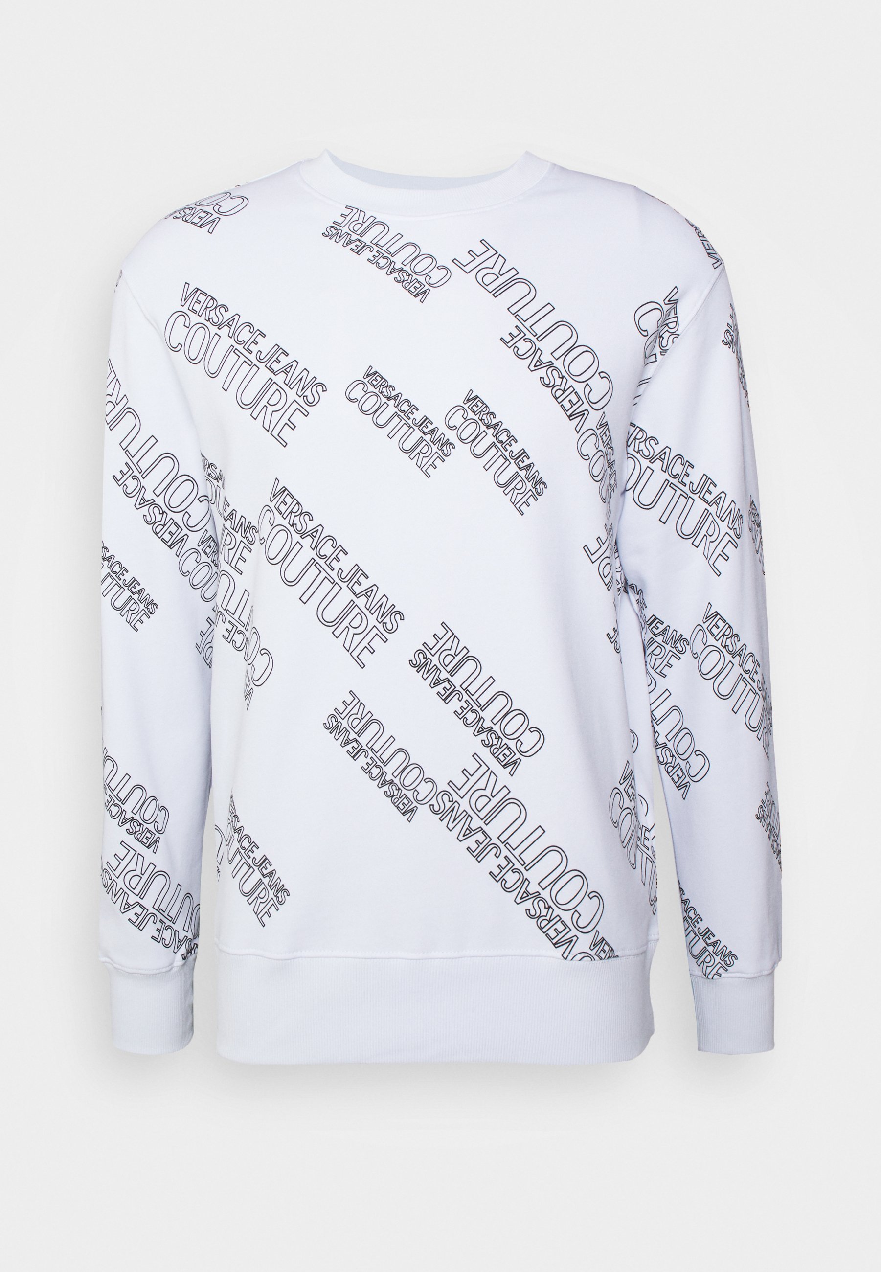 Versace Jeans Couture NEW LOGO - Felpa - white/bianco - Zalando.it
