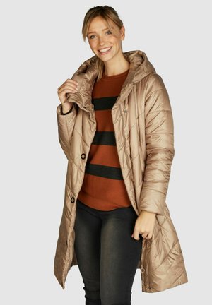 Wintermantel - camel