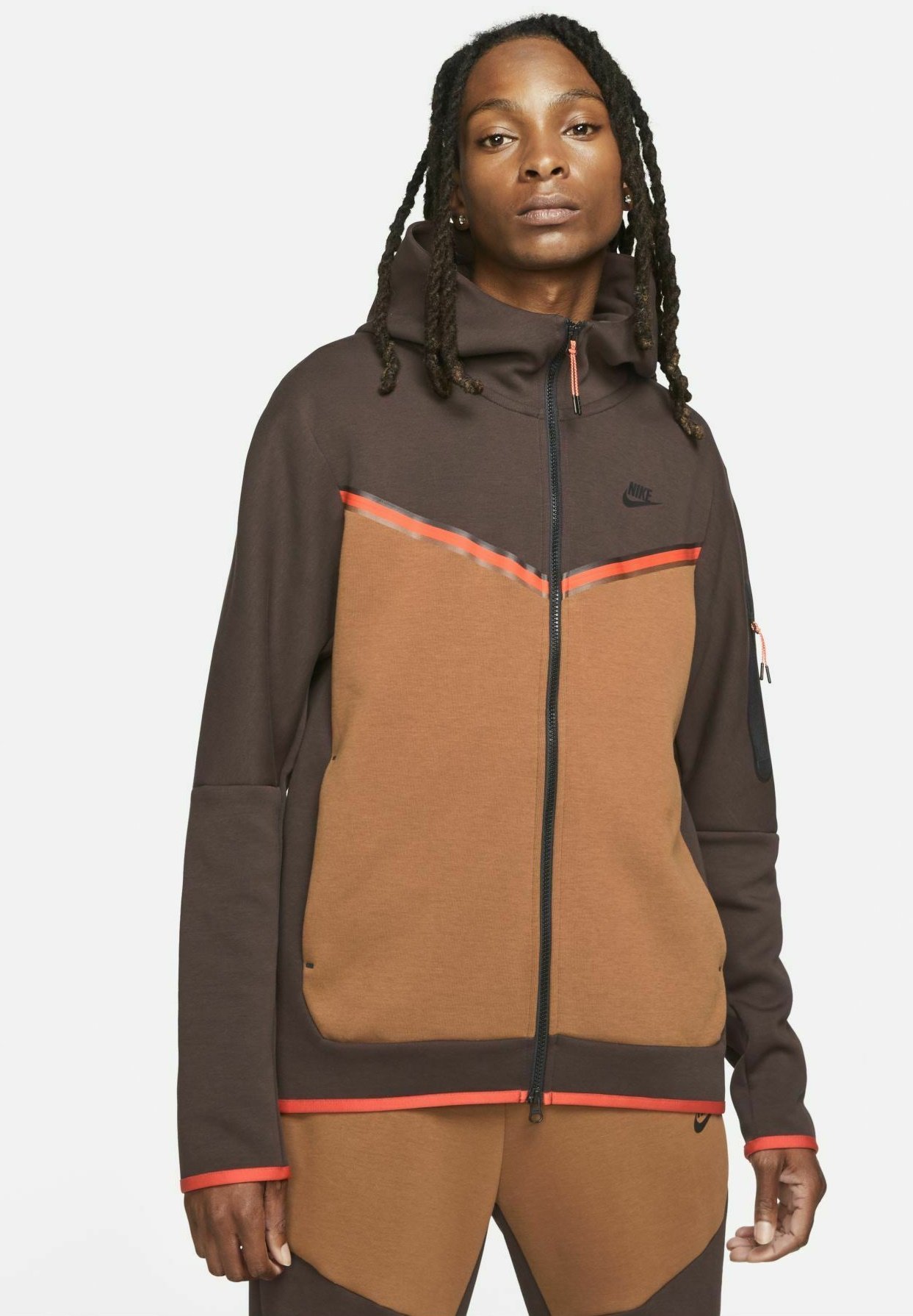 Nike Sportswear HOODIE - Felpa con zip - game royal/black/blu reale -  Zalando.it