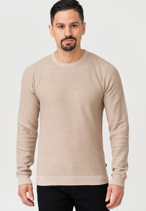 Jeff CRESPO - Striktrøje - silver mink