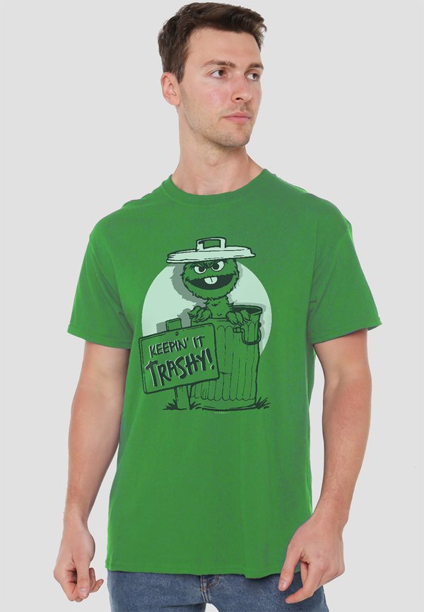 SESAME STREET KEEPIN IT TRASHY - T-Shirt print