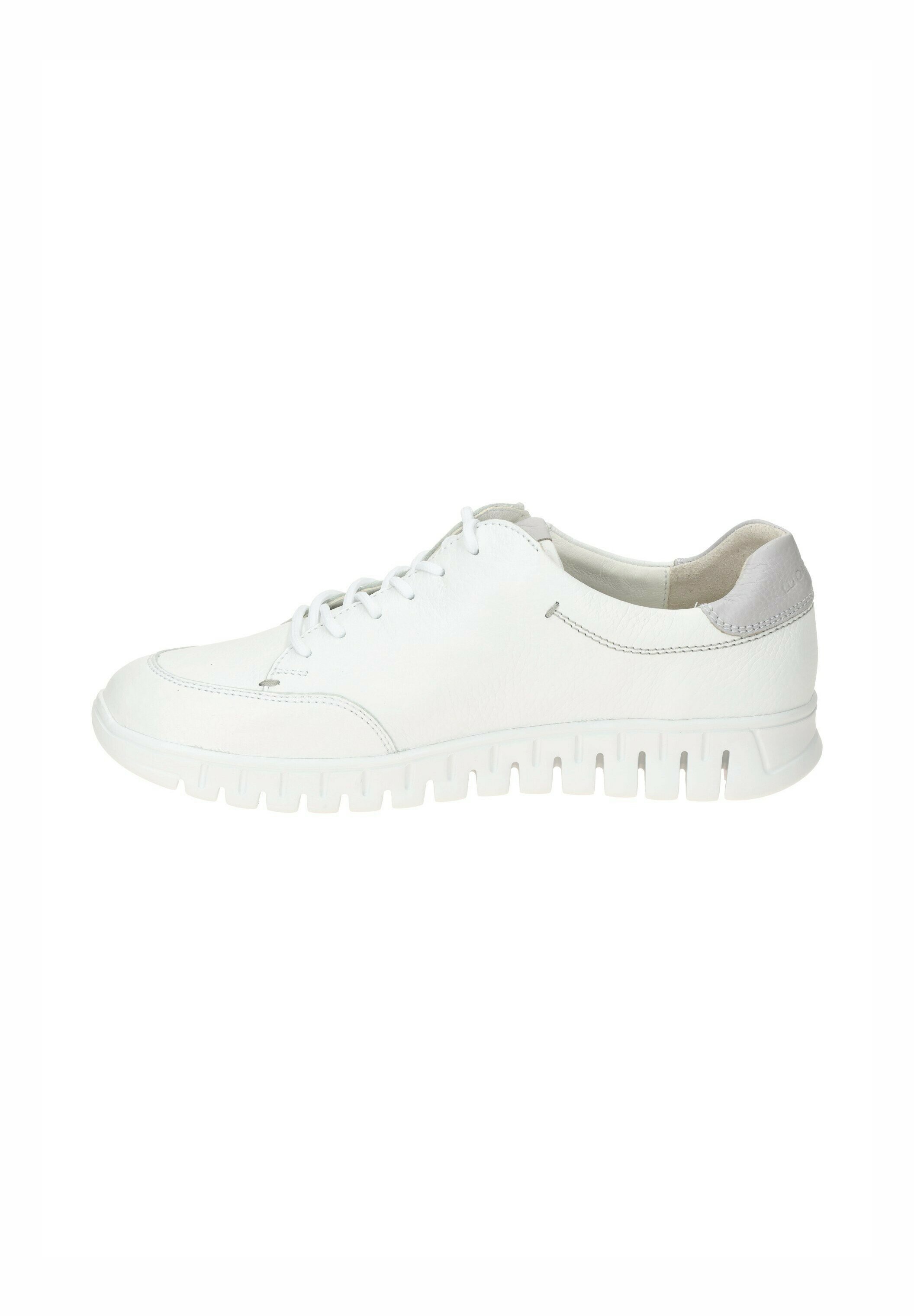 Waldläufer Sneaker 784001-103 – Mesh-Obermaterial, Flache Sohle, Weiß, Reißverschluss, Lederfutter