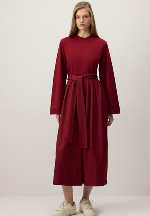 Jumpsuit - burgundy