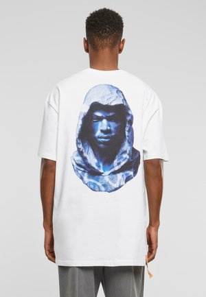 FORGOTTEN FACES - Camiseta estampada - white