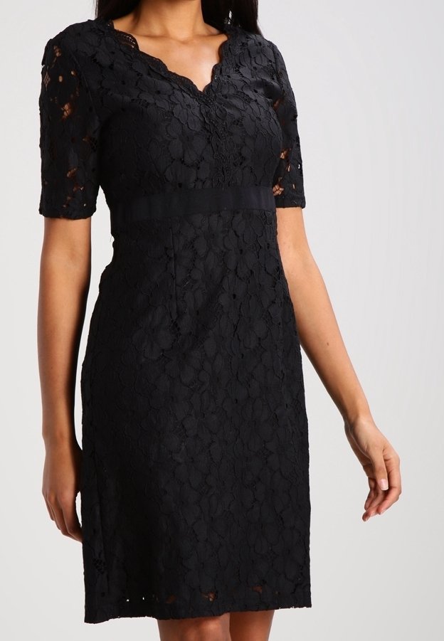 Cream Cocktailklänning - black