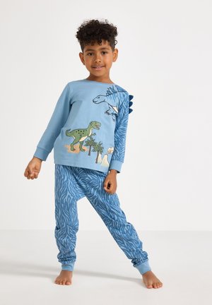 Lindex, LINDEX PYJAMA SET LINDEX UNISEX - Pyjama - dusty blue