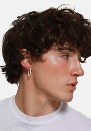 Earrings - silberfarben poliert