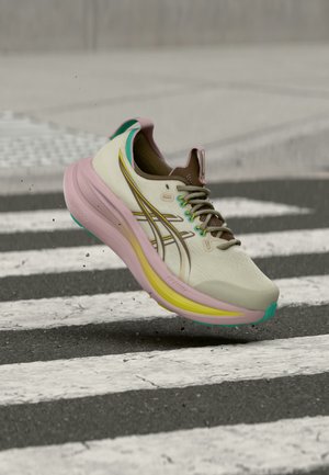 ASICS GEL NIMBUS 28 - Παπούτσια για τρέξιμο σε μονοπάτια - light dust/clay canyon