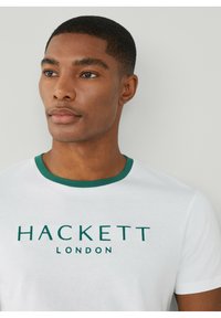 Hackett London HERITAGE TEE - T-shirt print - white
