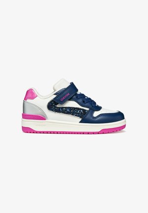 Geox, WASHIBA - Sneakers basse - white dark royal