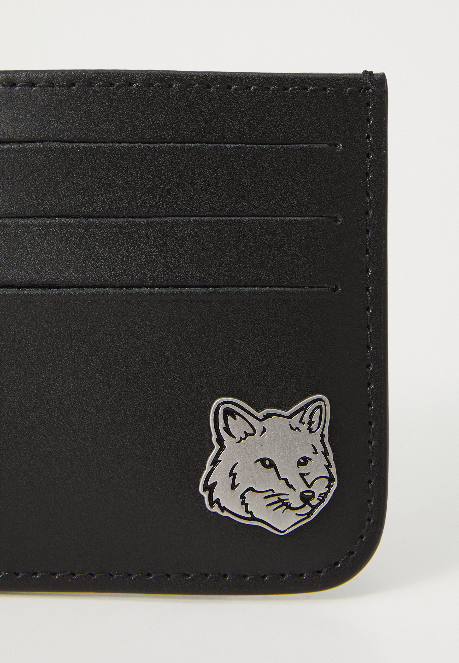 Maison Kitsuné FOX HEAD CARDHOLDER UNISEX - Wallet - black