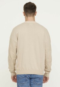 Lee Cooper CLAVIZ - Pullover - argile beige