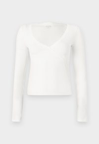 TRIM WRAP - T-shirt à manches longues - white