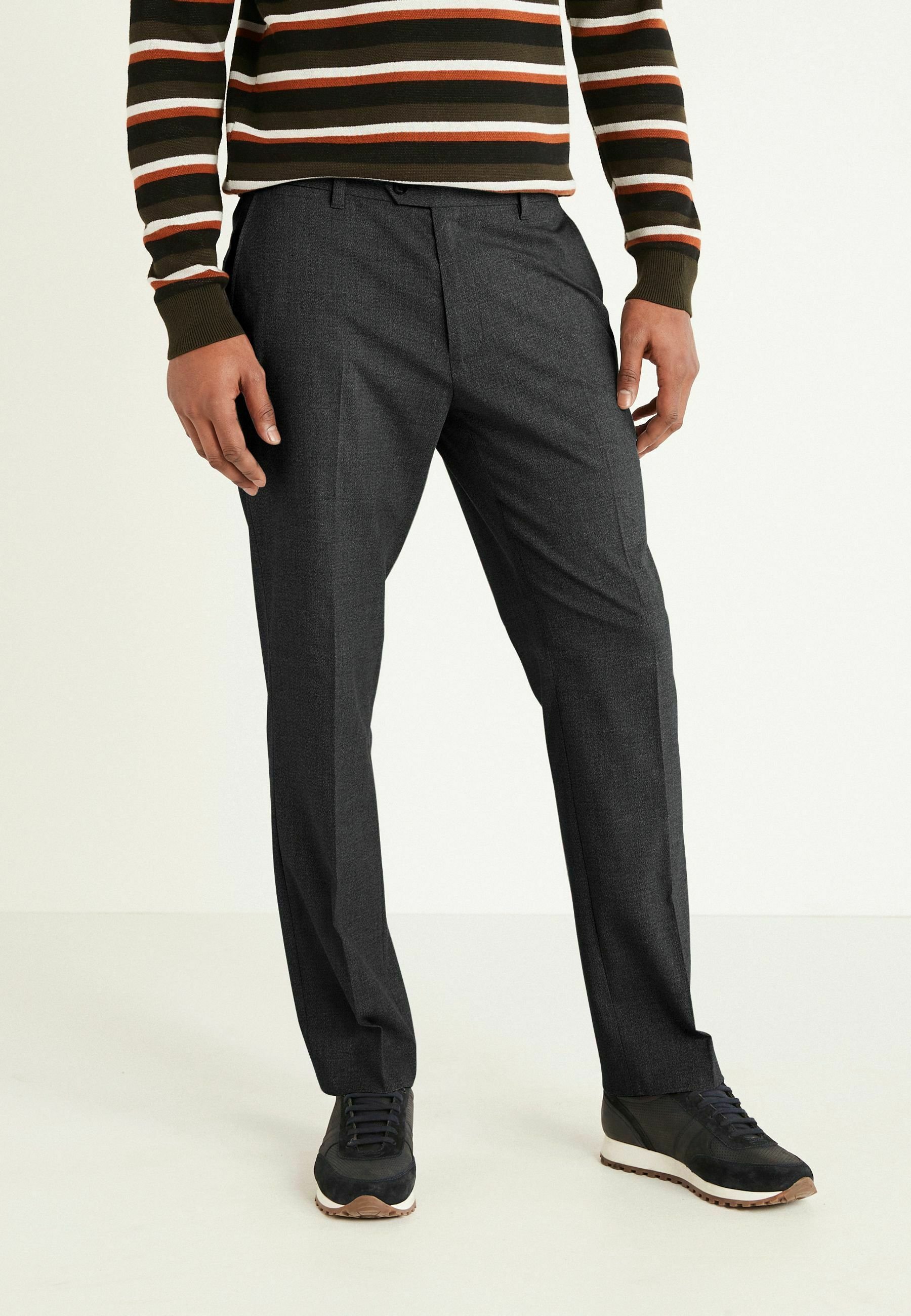 Next MOTION FLEX - Pantaloni eleganti - grey/grigio - Zalando.it