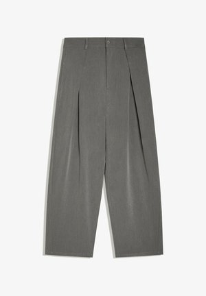Bershka, TAILORED BAGGY - Pantalon classique - dark grey