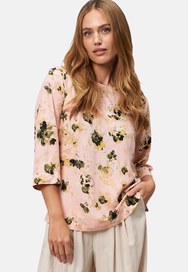 MIT BLUMENDRUCK - Bluse - roscream