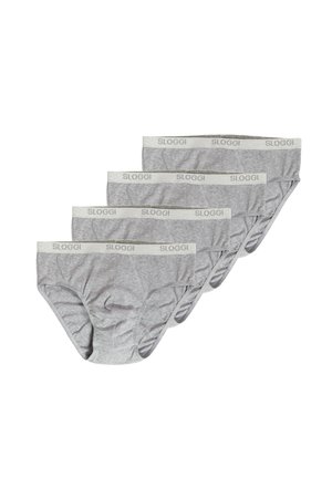 4 PACK BASIC  - Slip - grigio