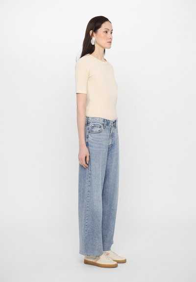 rag & bone ANKLE WIDE LEG - Wide leg - beacon