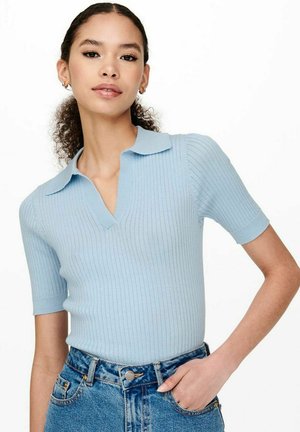 ONLY, KURZARM  - Poloshirt - blau