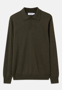 KAI  - Bluză polo - forest green melange