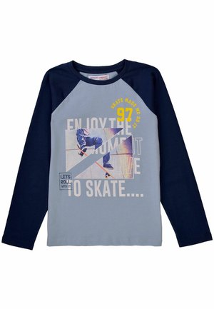 LETS ROLL  - Long sleeved top - light blue/royal blue