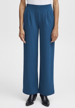 BYRIZETTA WIDE - Trousers - poseidon