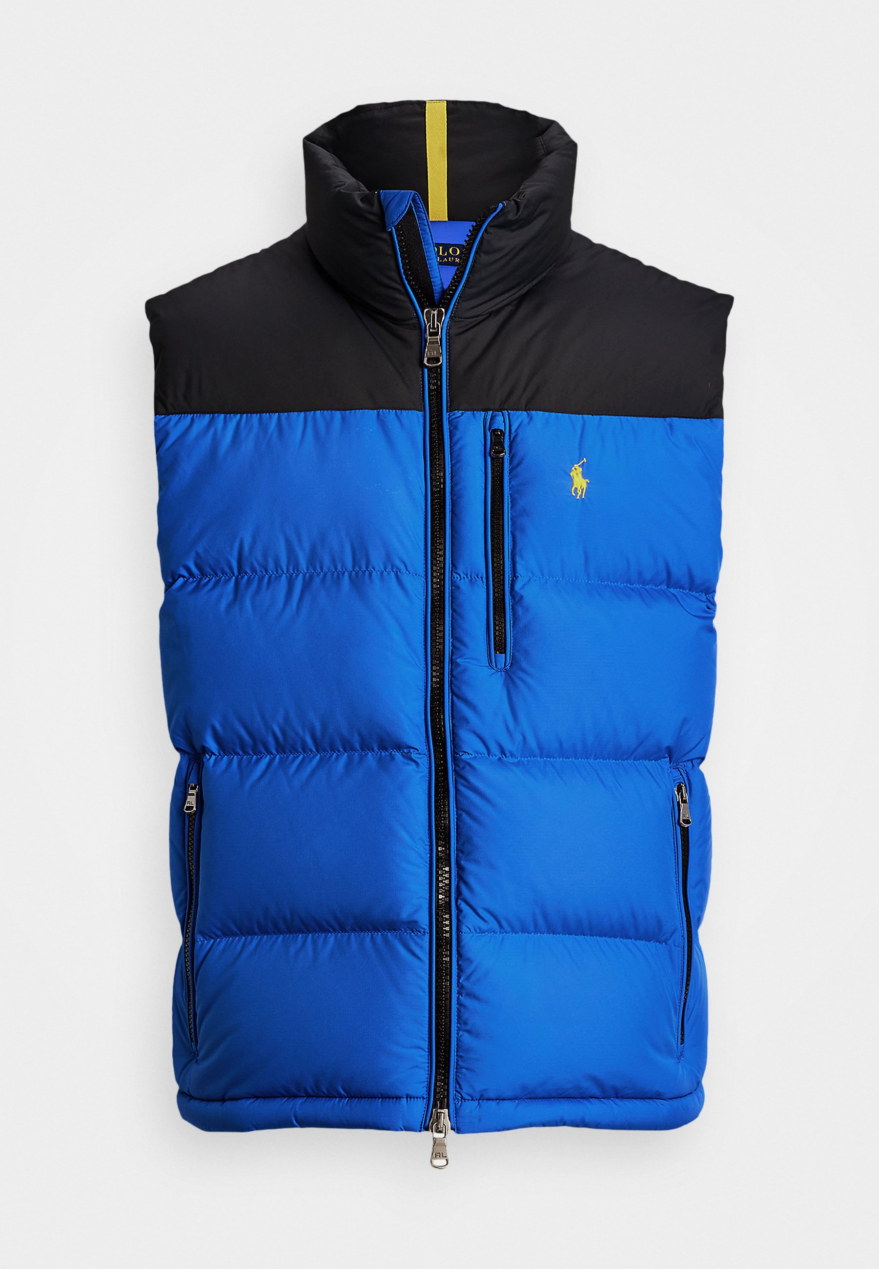 ジャケット・アウター Ralph Lauren Leather Coating Down Vest Polo Ralph Lauren El Cap High Gloss Down Vest Black at
