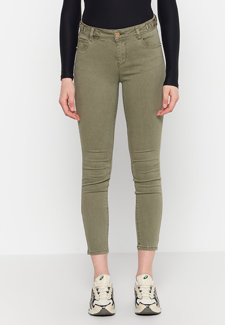 gaudi jeans Jeans Skinny Fit olijfgroen