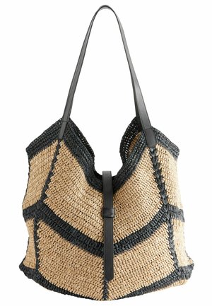 REGULAR FIT - Bevásárlótáska - black natural