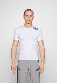 EA7 Emporio Armani - T-shirt z nadrukiem Miniatura obrazu 1